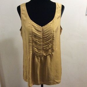 J. Crew 100% silk sleeveless top